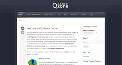 Desktop Screenshot of o3medicalozone.com