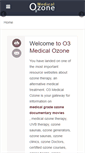Mobile Screenshot of o3medicalozone.com